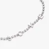 “Love” Crystal Tennis Bracelet sold by Alex and Ani
