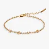 “Love” Crystal Tennis Bracelet sold by Alex and Ani