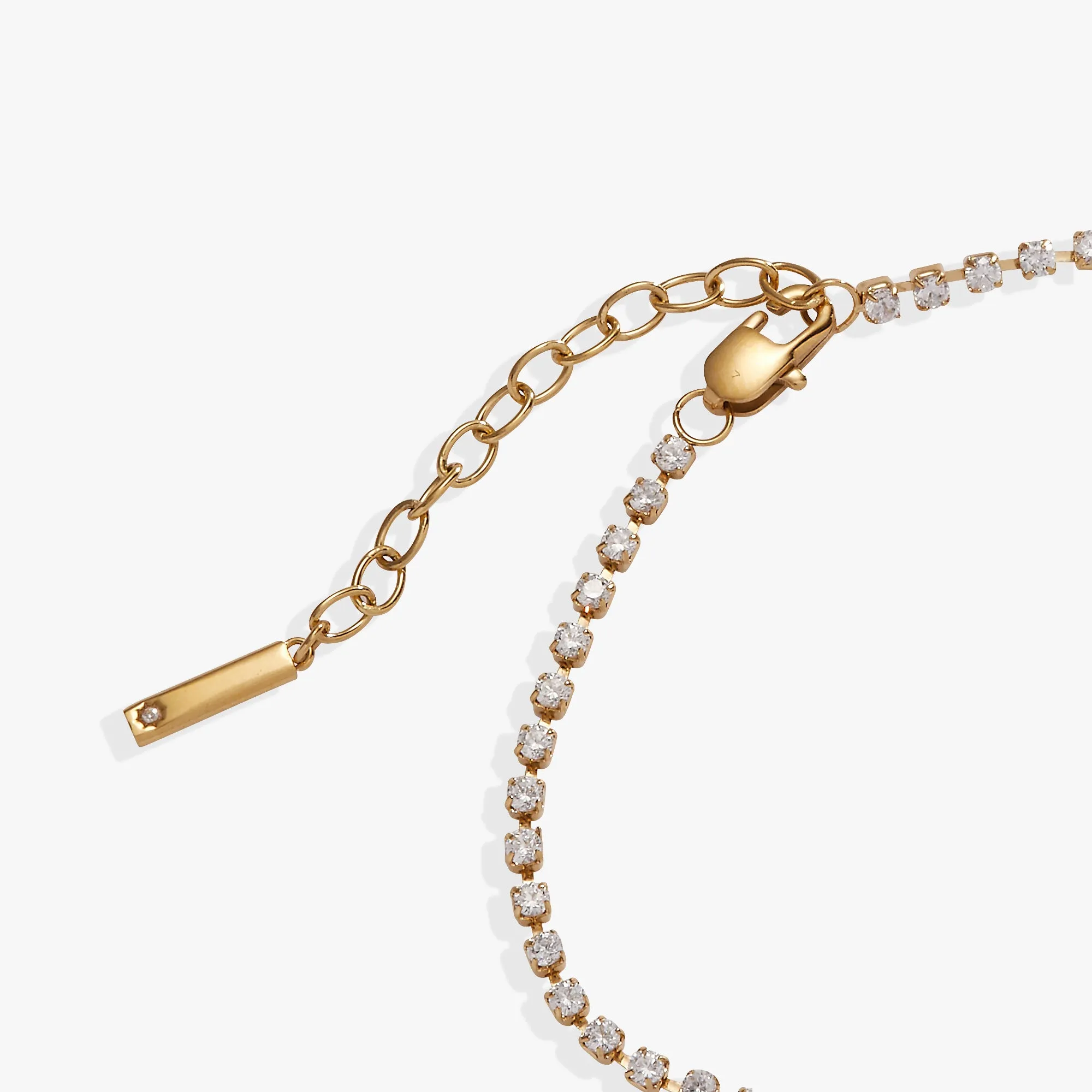 'Mama' Crystal Tennis Bracelet sold by Alex and Ani product image thumbnail 3