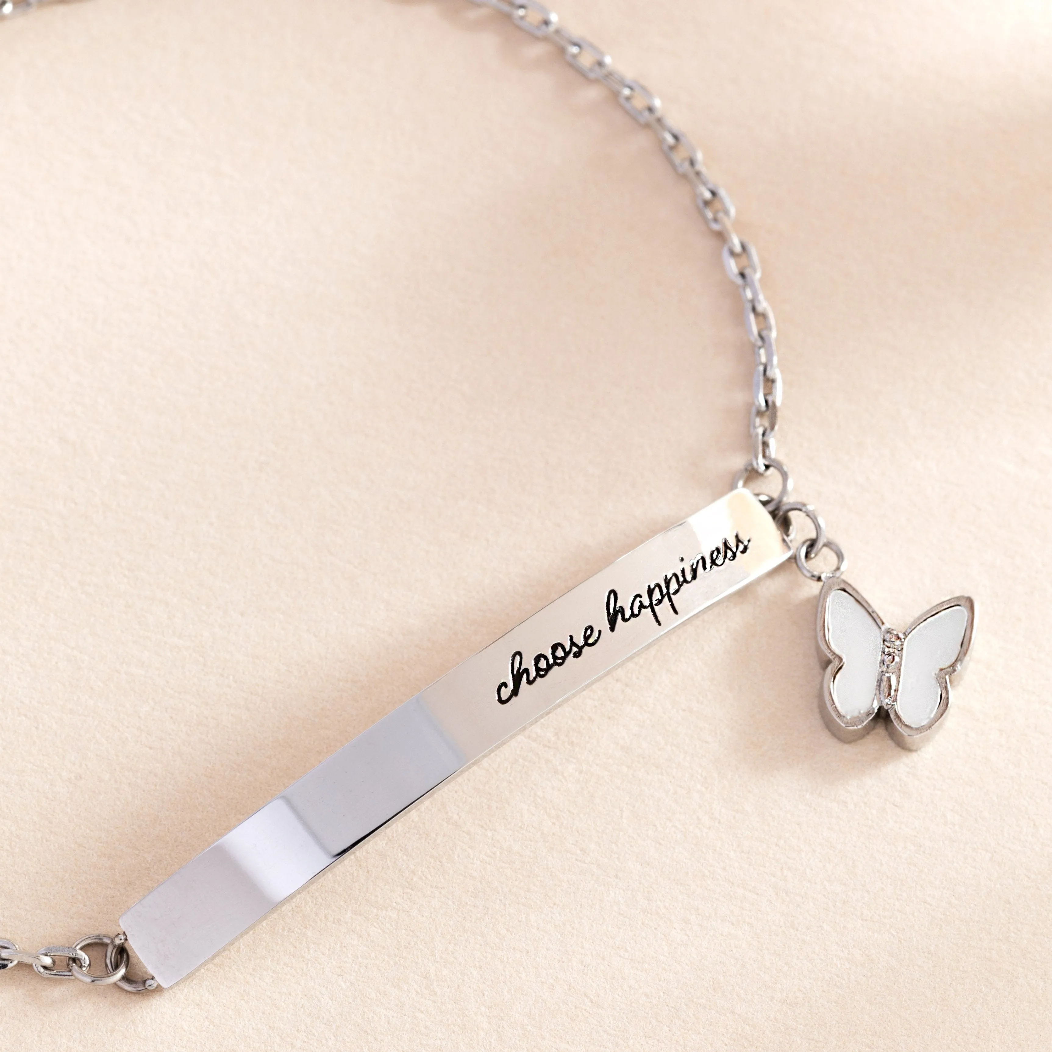 “Choose Happiness” Inline Bracelet sold by Alex and Ani product image thumbnail 2