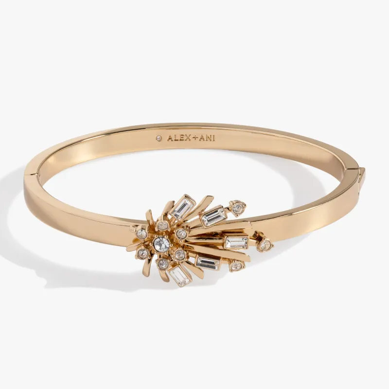Festive Sparkle Hinge Bangle sold by Alex and Ani