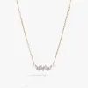 Crystal Baguette Bar Necklace sold by Alex and Ani