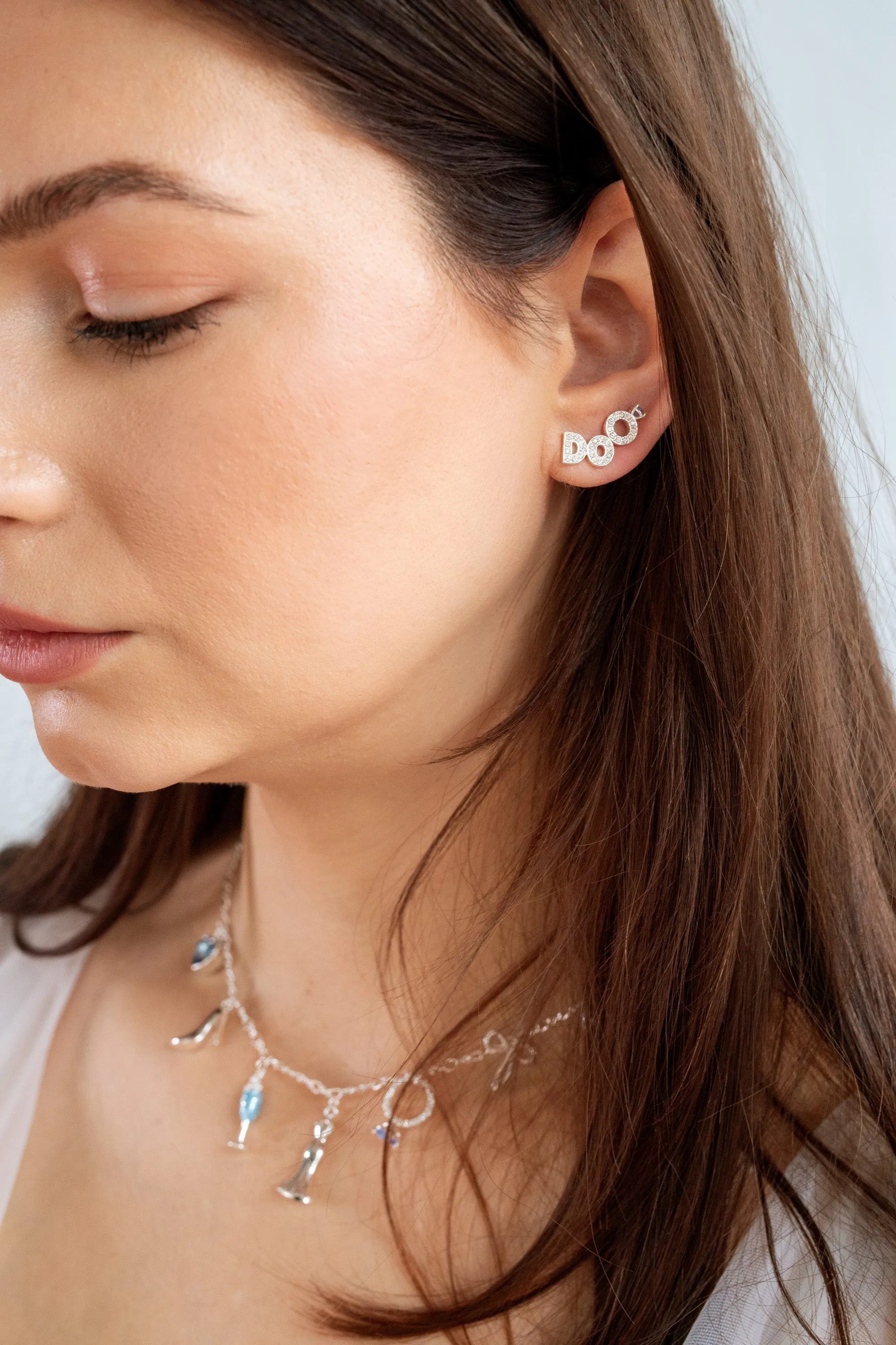 Bridal “I Do” Stud Earring Set of 2 sold by Alex and Ani product image thumbnail 3