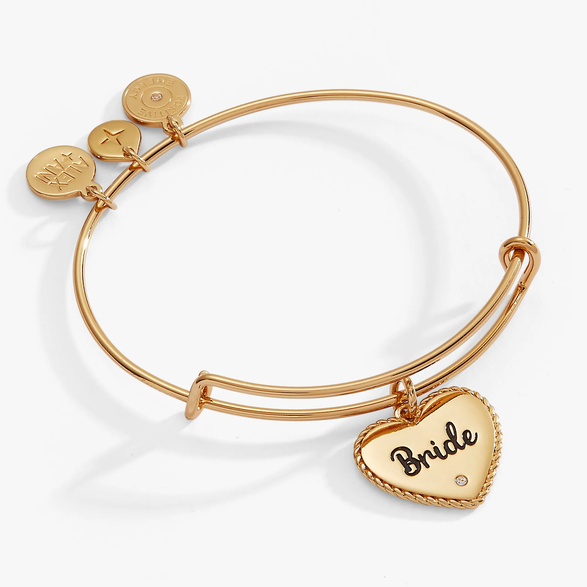 Bride Heart Bangle sold by Alex and Ani