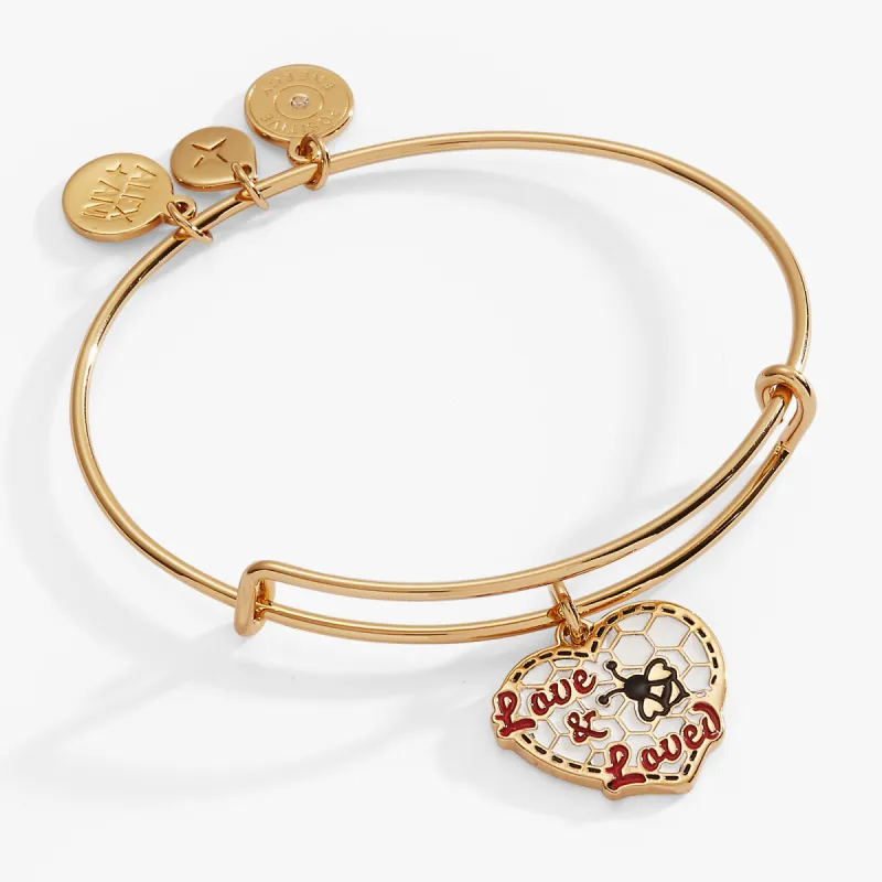 “Love and Bee Loved” Bangle sold by Alex and Ani