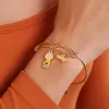 Peanuts™ Charlie Brown 'Oh, Good Grief' Duo Charm Bangle sold by Alex and Ani