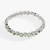 Green Crystal Heart Stretch Bracelet sold by Alex and Ani