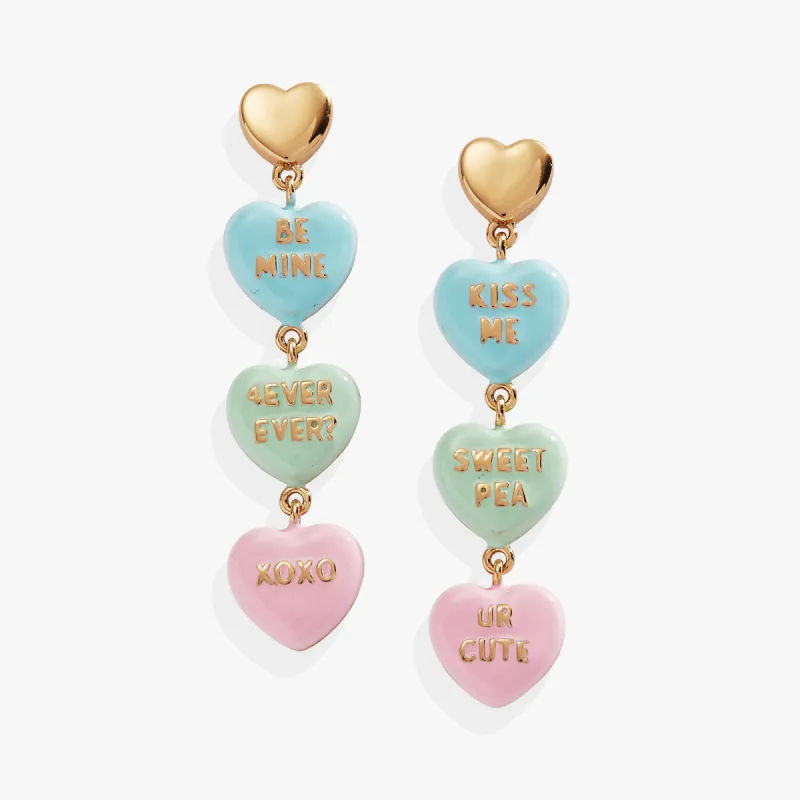 Sweethearts® Statement Drop Earrings sold by Alex and Ani