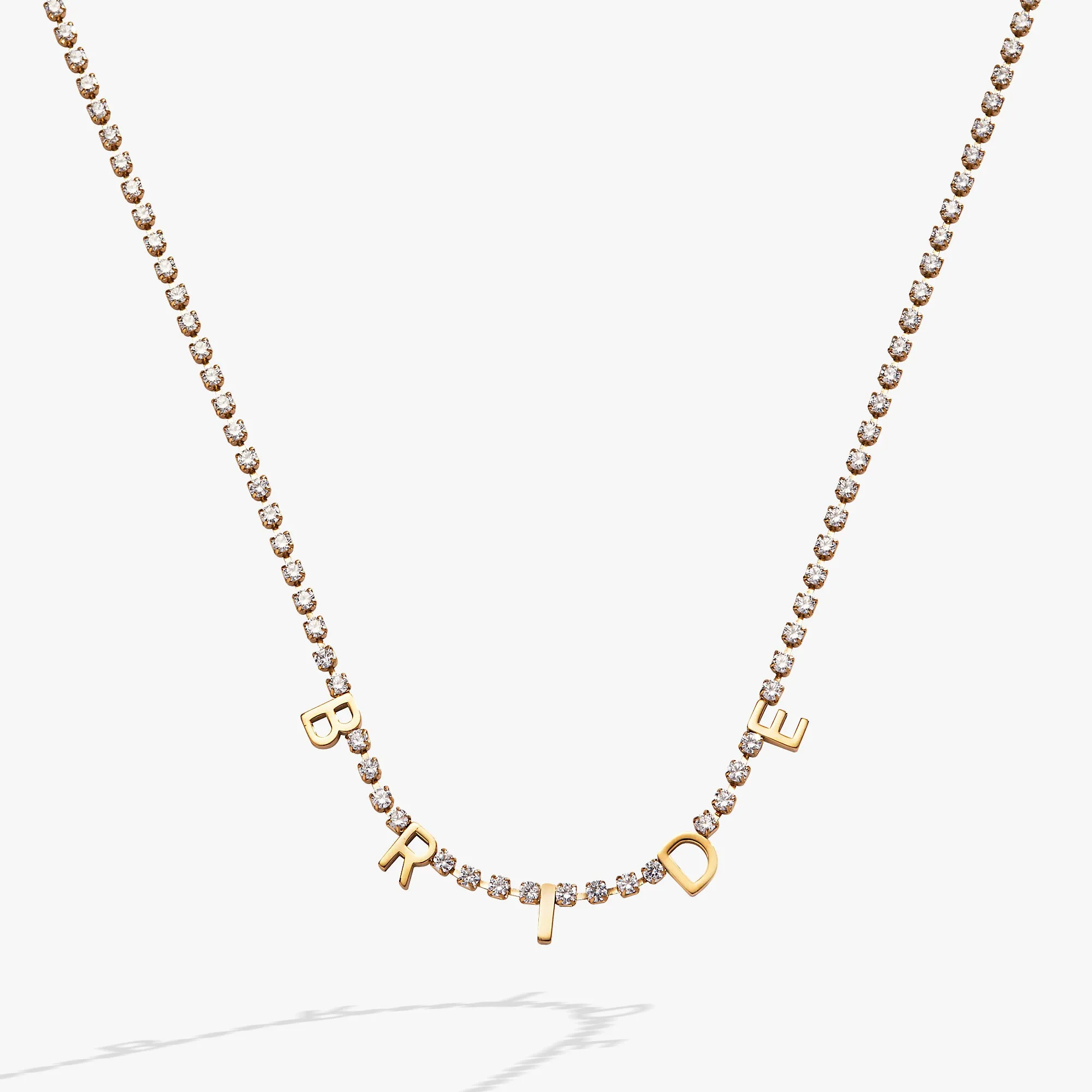 “Bride” Crystal Tennis Necklace sold by Alex and Ani product image thumbnail 4