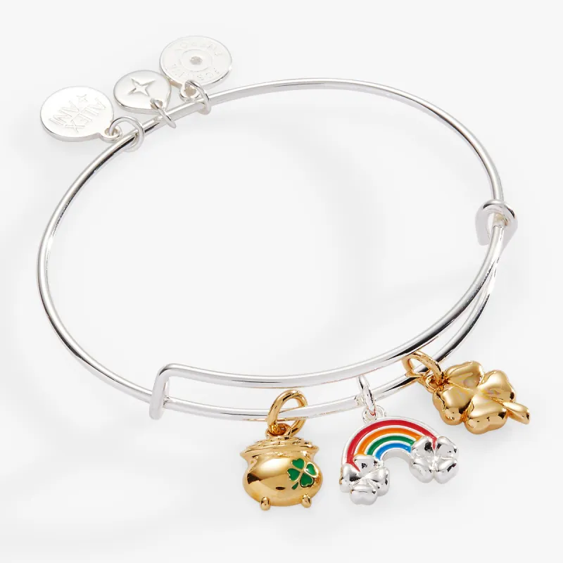 End of the Rainbow Multi-Charm Bangle sold by Alex and Ani