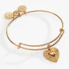Heartburst Charm Bangle sold by Alex and Ani