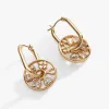 Love and Luck Wheel Hoop Earrings sold by Alex and Ani