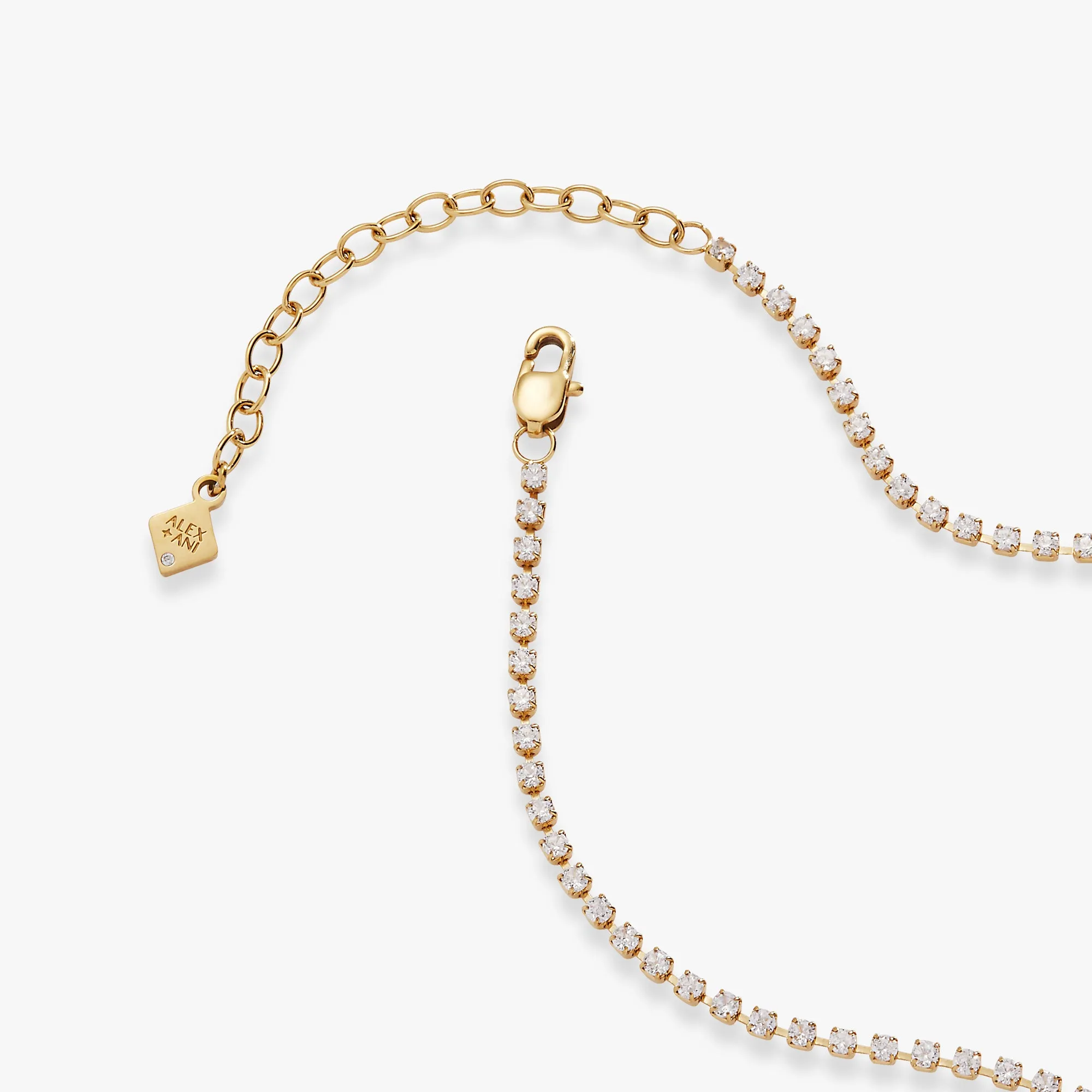 "Mama" Crystal Tennis Necklace sold by Alex and Ani product image thumbnail 3