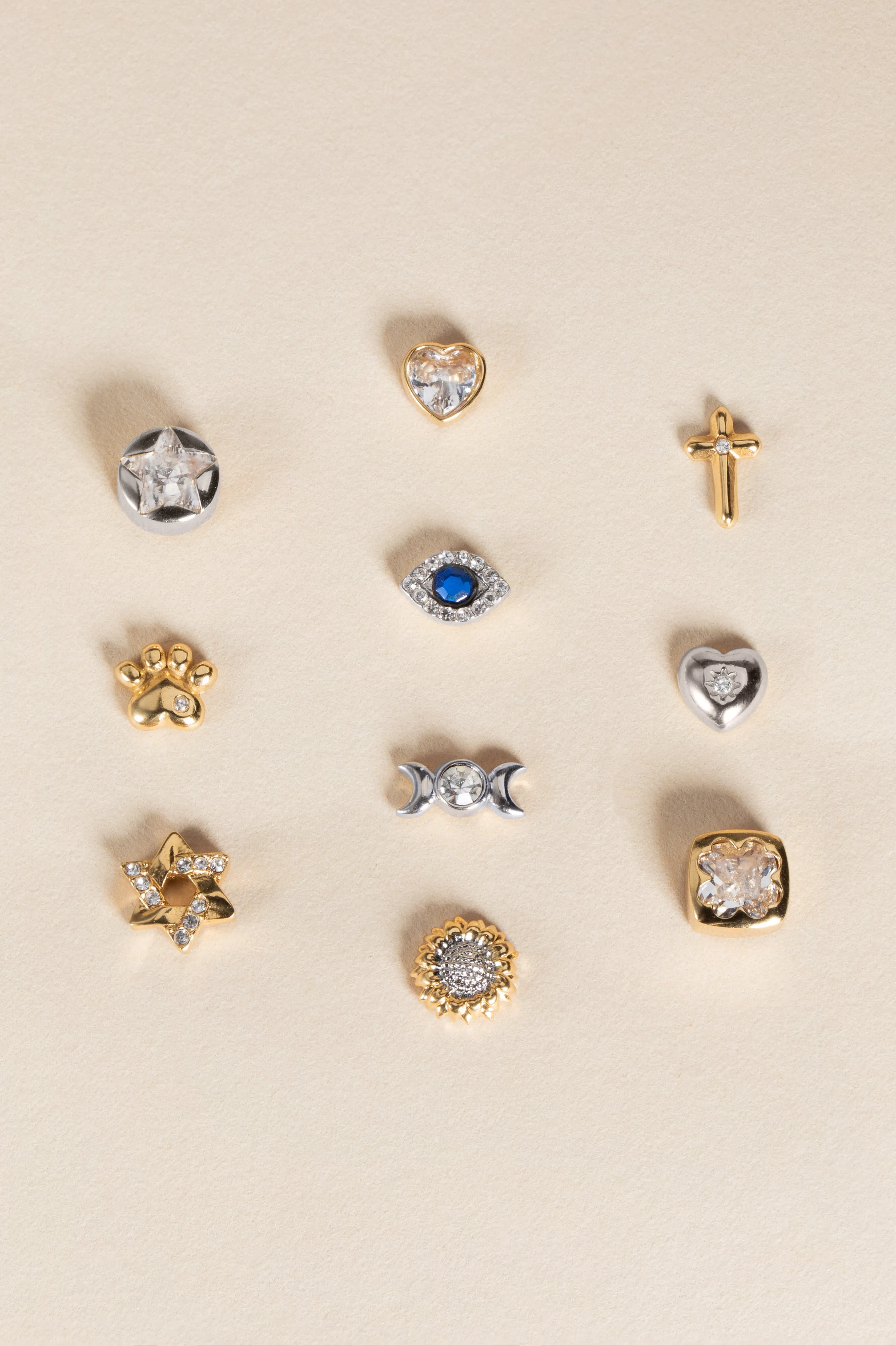 Crystal Cross Mini Stud Earrings sold by Alex and Ani product image thumbnail 4