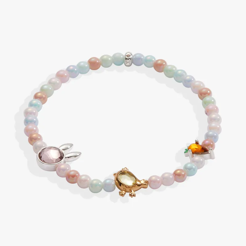 Crystal Bunny Stretch Bracelet sold by Alex and Ani