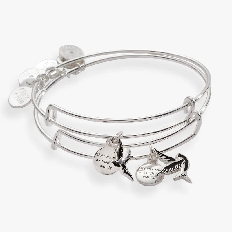 Mother & Daughter Sparrow Bangle Set of 2 sold by Alex and Ani