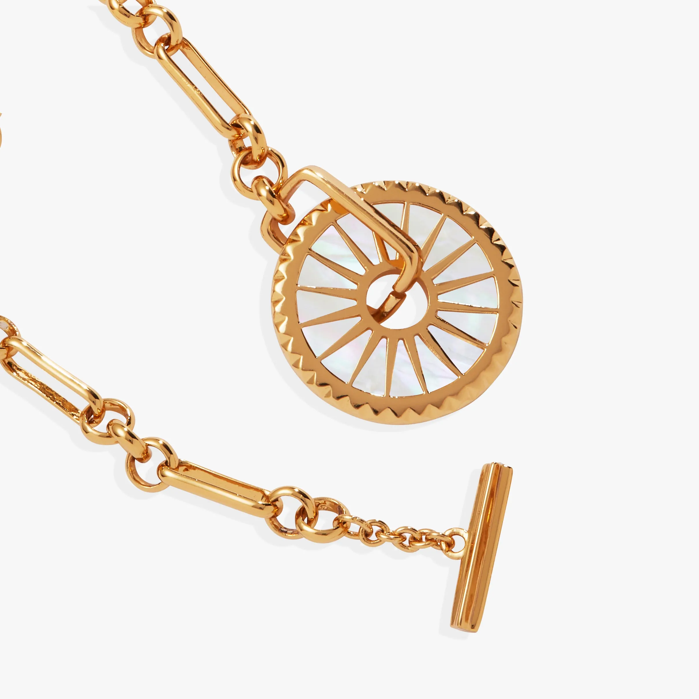 Starburst Mother of Pearl Toggle Bracelet sold by Alex and Ani product image thumbnail 2