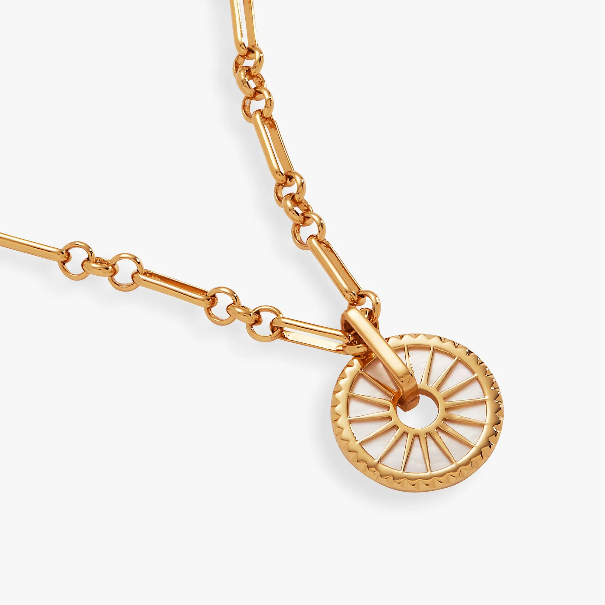 Mother of Pearl Starburst Toggle Necklace sold by Alex and Ani product image thumbnail 2