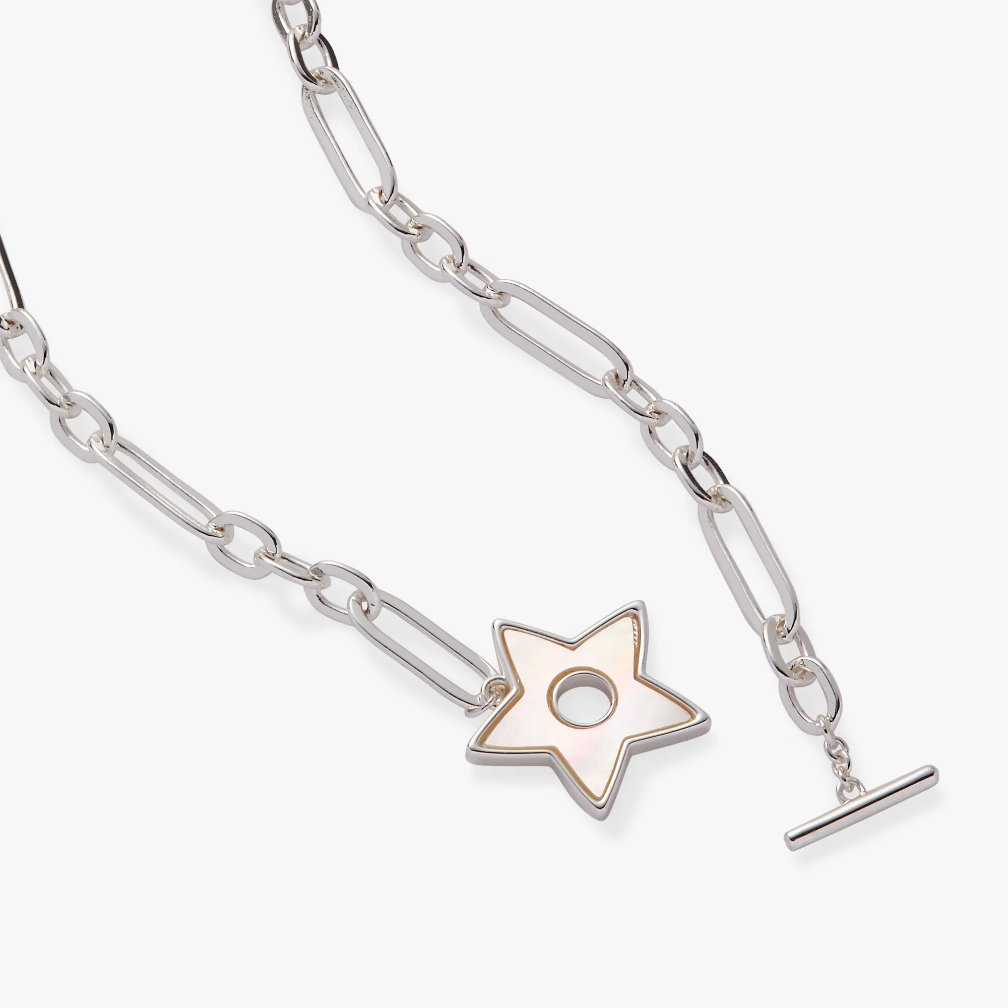 Star Mother of Pearl Toggle Necklace sold by Alex and Ani product image thumbnail 3