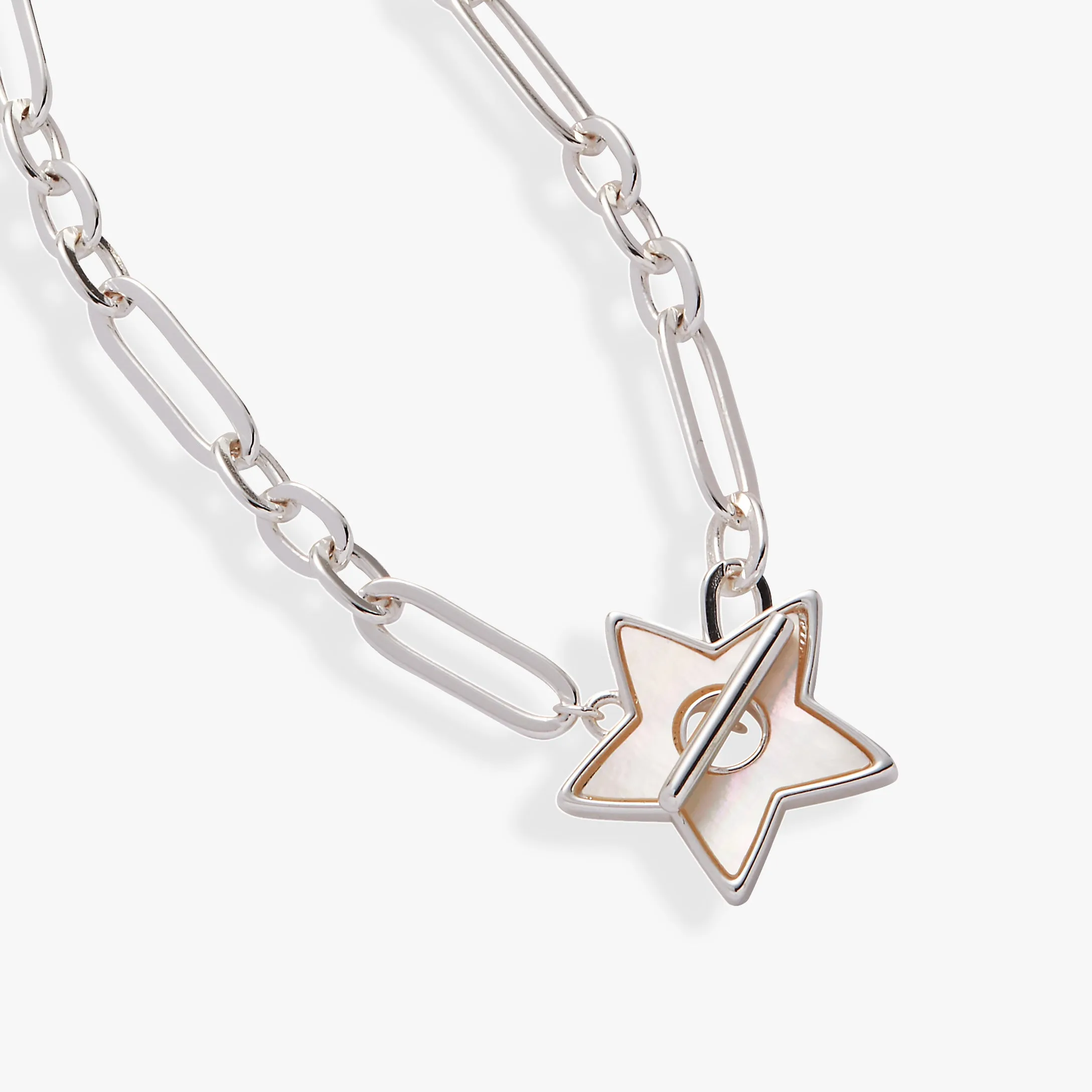 Star Mother of Pearl Toggle Necklace sold by Alex and Ani product image thumbnail 2