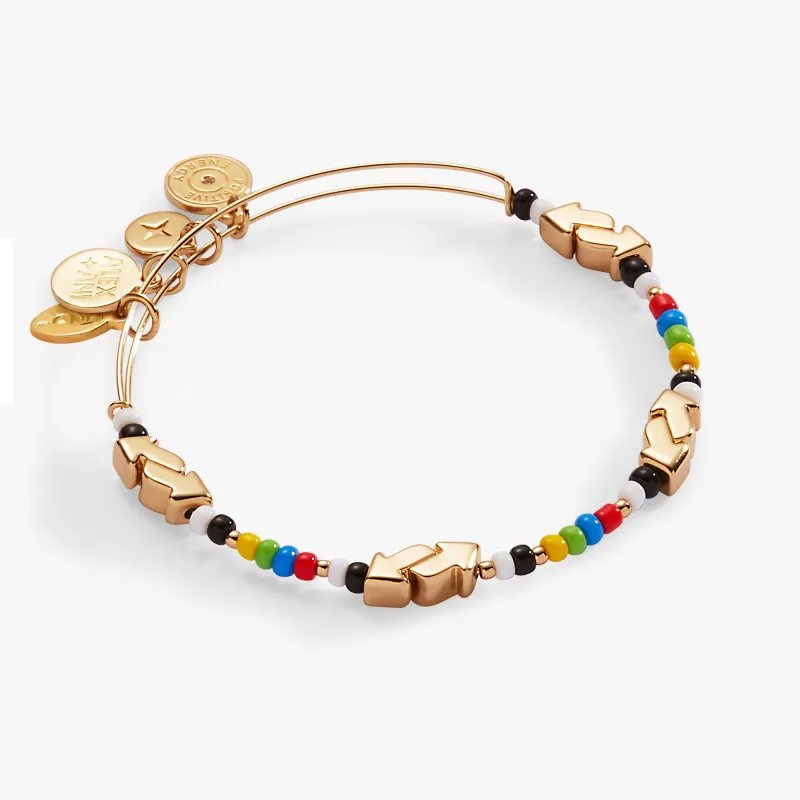 UNO™ Reverse Card Beaded Bangle sold by Alex and Ani