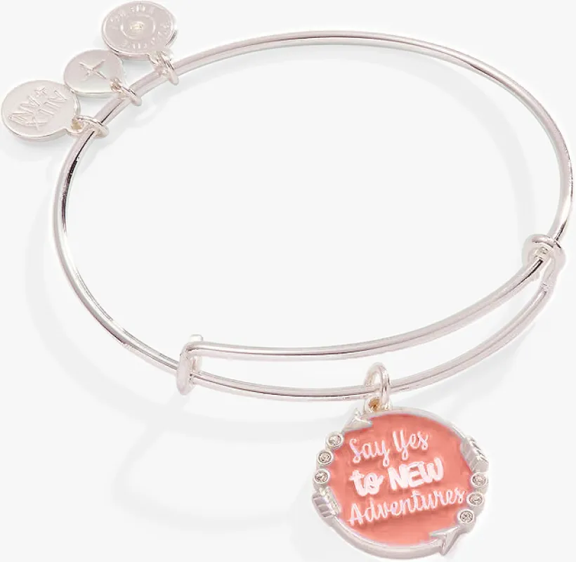 Say Yes to New Adventures Bangle sold by Alex and Ani