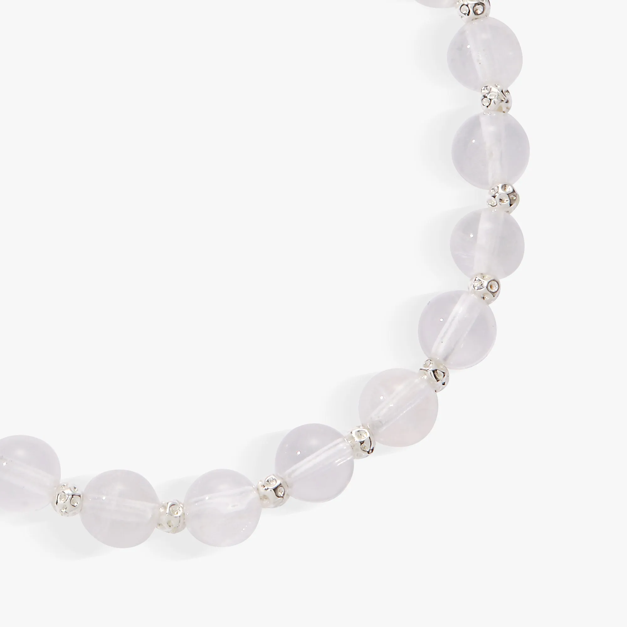 Clear Quartz Healing Stone Stretch Bracelet sold by Alex and Ani product image thumbnail 2