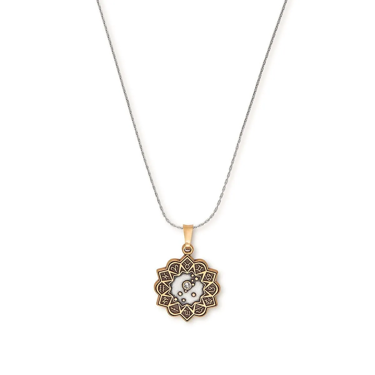 Taurus Zodiac Charm Necklace sold by Alex and Ani