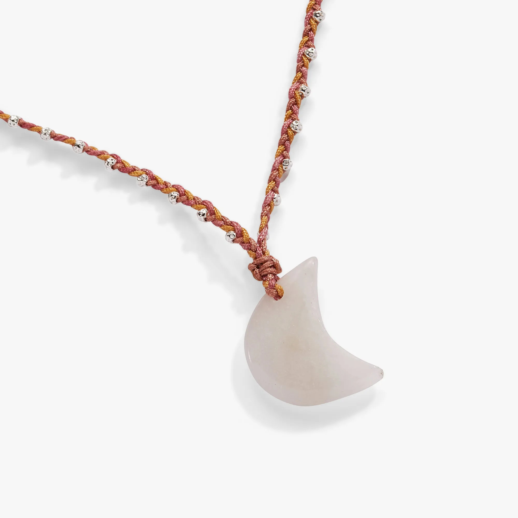 Moon Healing Stone Woven Slider Necklace sold by Alex and Ani product image thumbnail 3