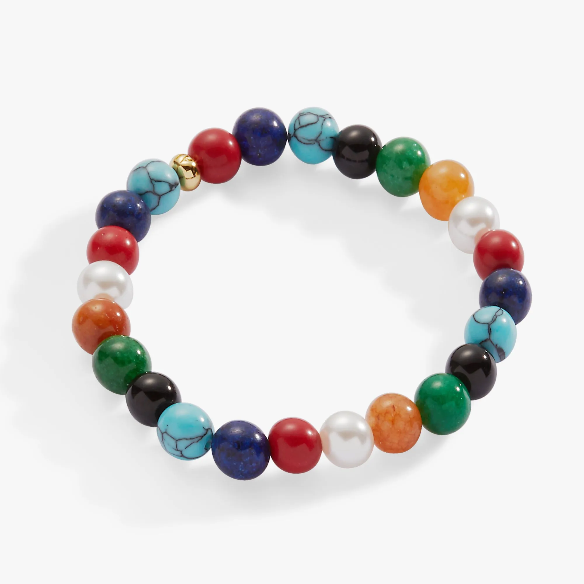 Moonlight Beach Beaded Stretch Bracelet sold by Alex and Ani