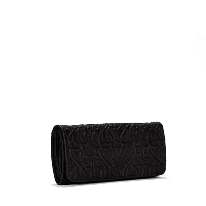 Gabriel Leather Continental Wallet, Earth sold by Alex and Ani