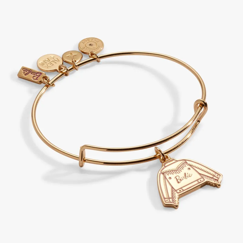 Barbie™ Western Jacket Charm Bangle sold by Alex and Ani