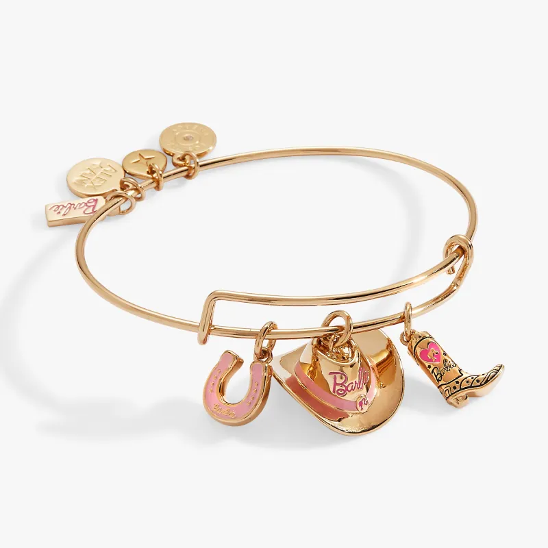 Barbie™ Western Trio Charm Bangle sold by Alex and Ani