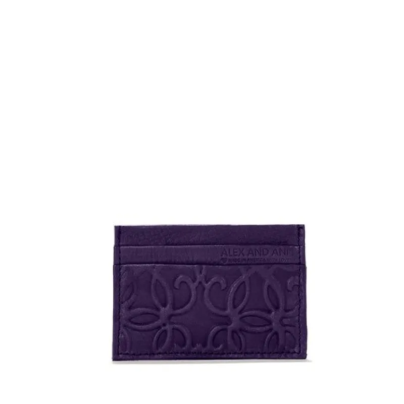 Amethyst Genuine Leather Card Case sold by Alex and Ani