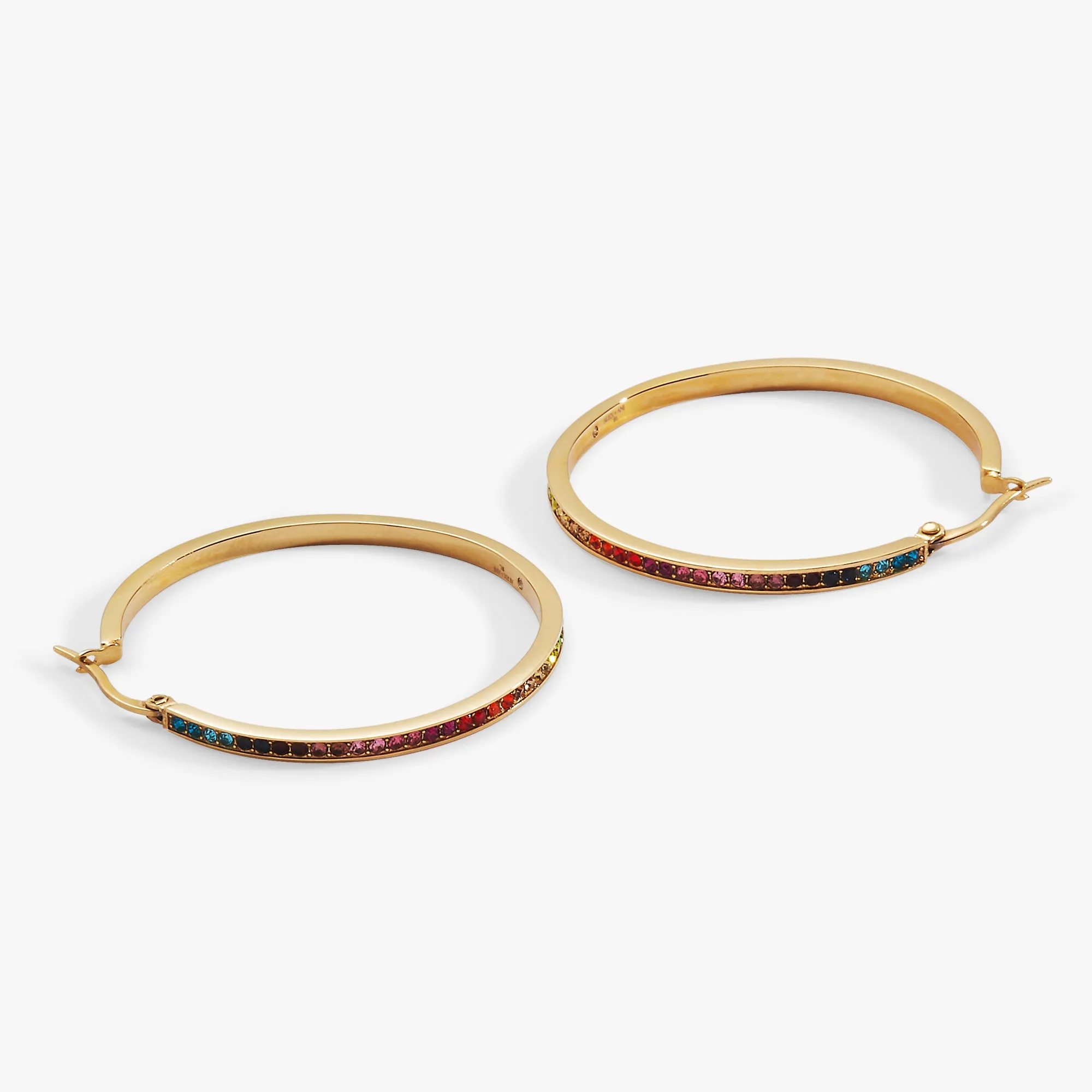 Rainbow Ombre Pave Hoop sold by Alex and Ani product image thumbnail 2