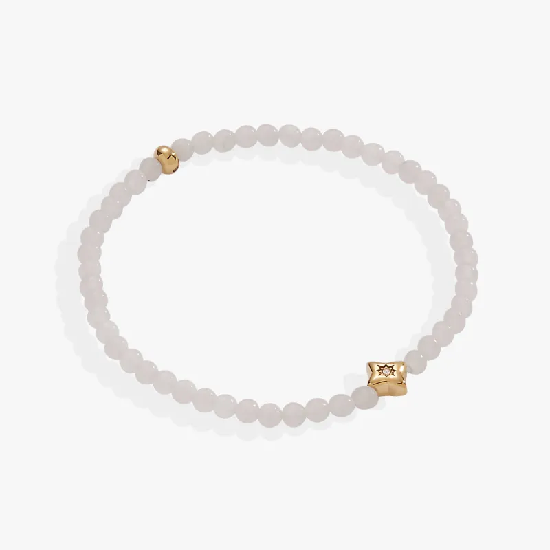 Star Moonstone Mini Stretch Bracelet sold by Alex and Ani