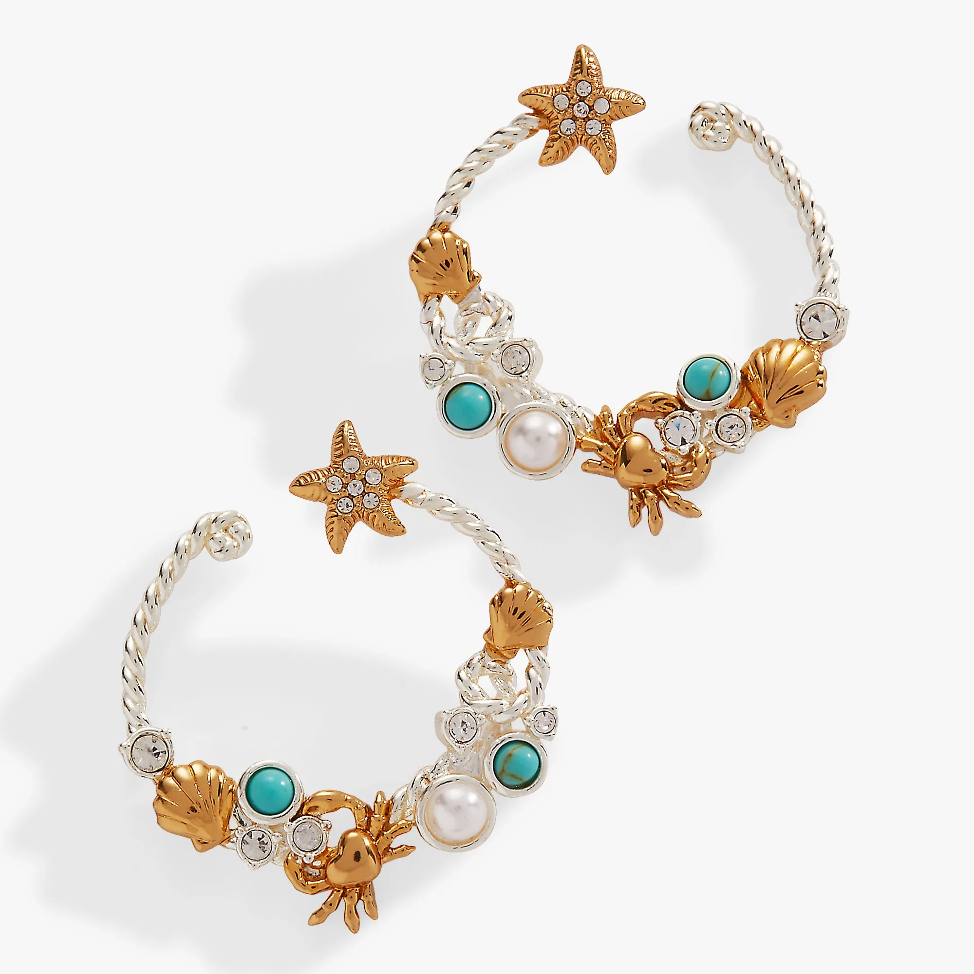 Whimsical Seaside Rope Hoop Earring sold by Alex and Ani