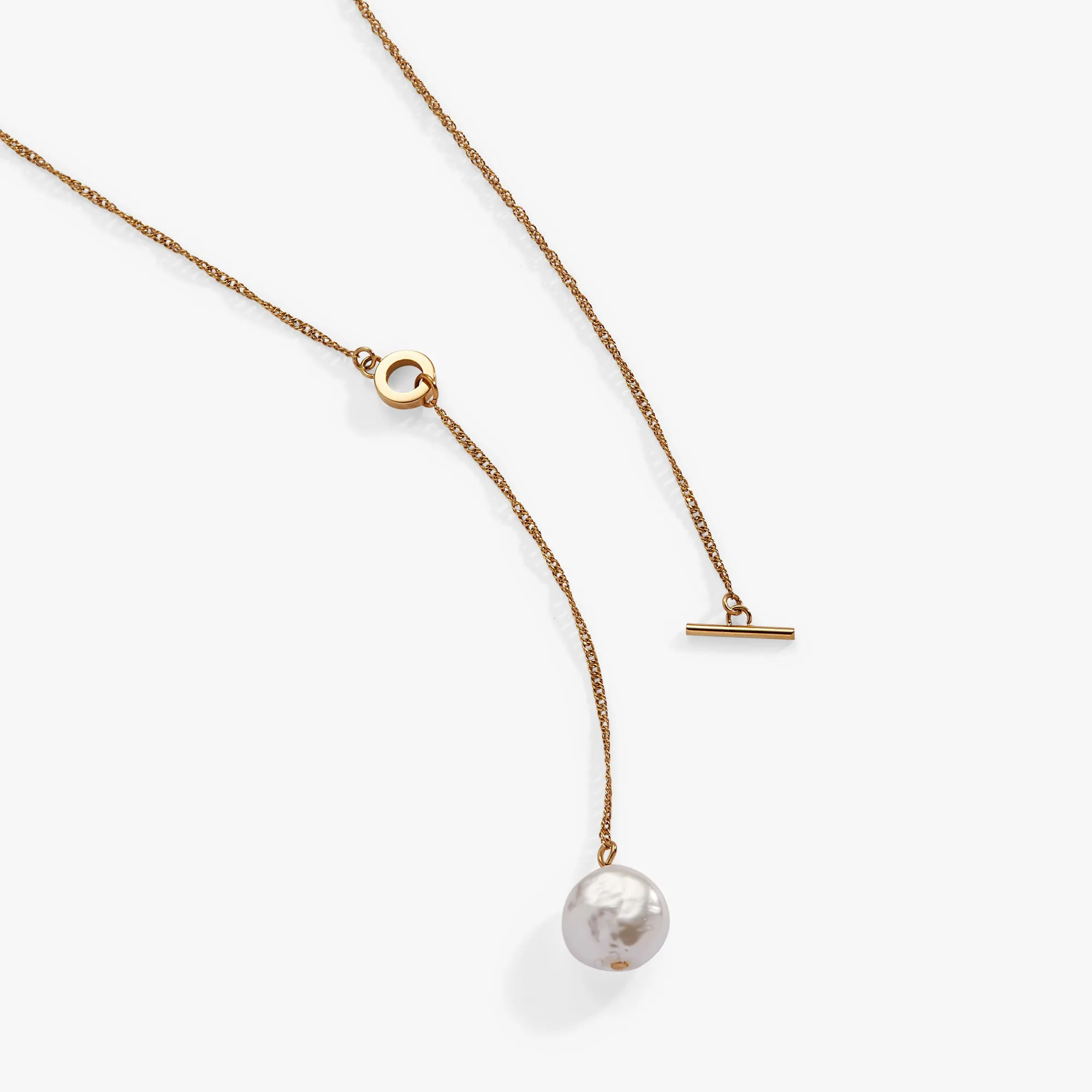 Coin Pearl Toggle Y Necklace sold by Alex and Ani product image thumbnail 2