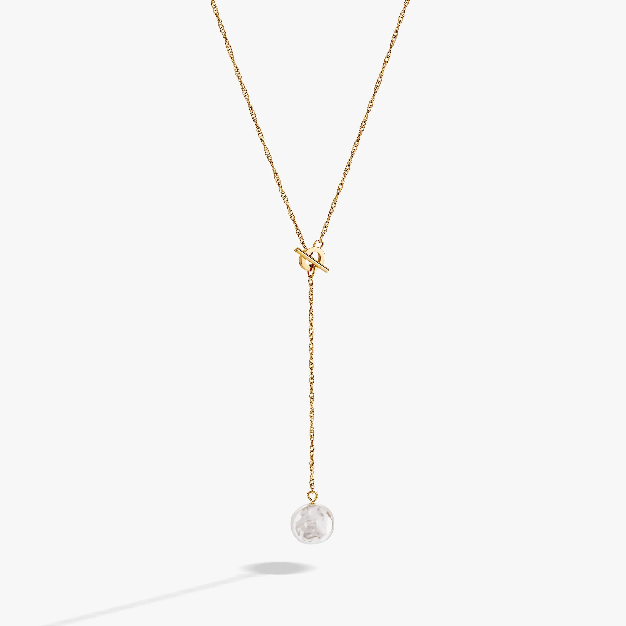 Coin Pearl Toggle Y Necklace sold by Alex and Ani