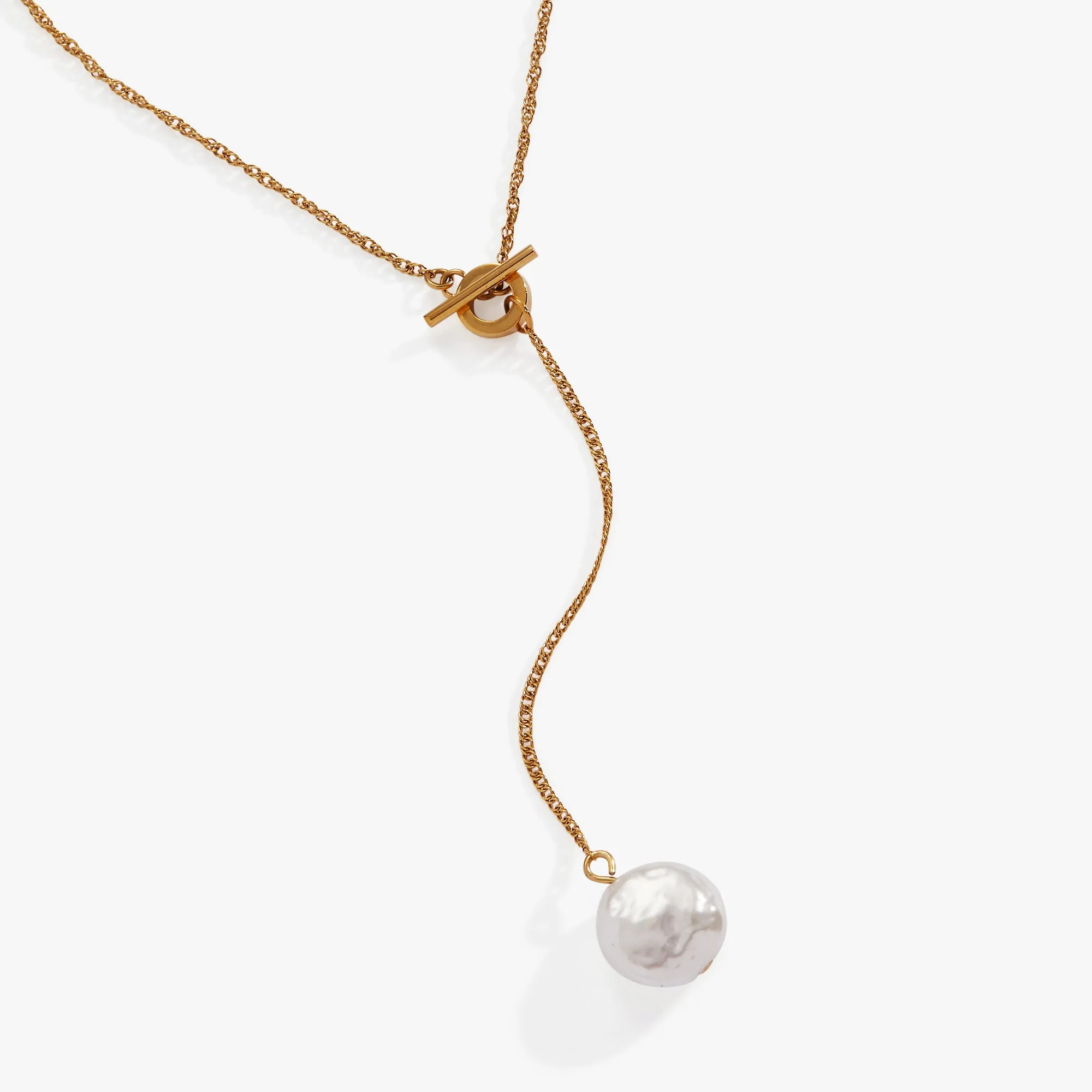 Coin Pearl Toggle Y Necklace sold by Alex and Ani product image thumbnail 3