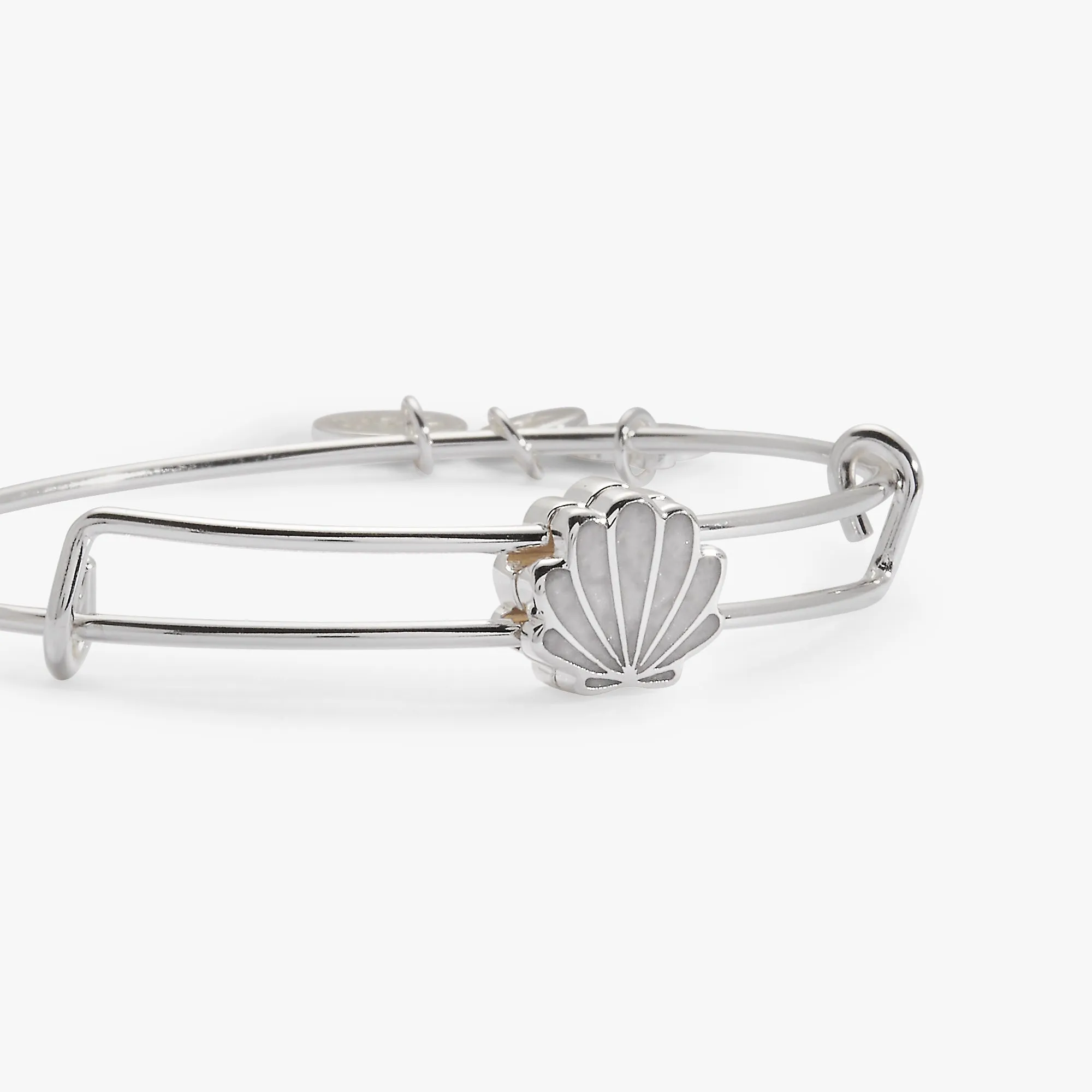 Mother of Pearl Scallop Shell Slider Bangle sold by Alex and Ani