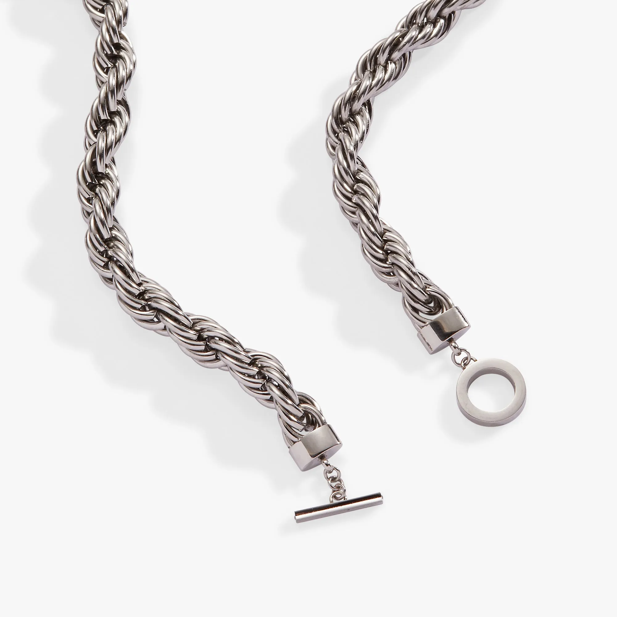 Large Rope Chain Toggle Necklace sold by Alex and Ani product image thumbnail 2