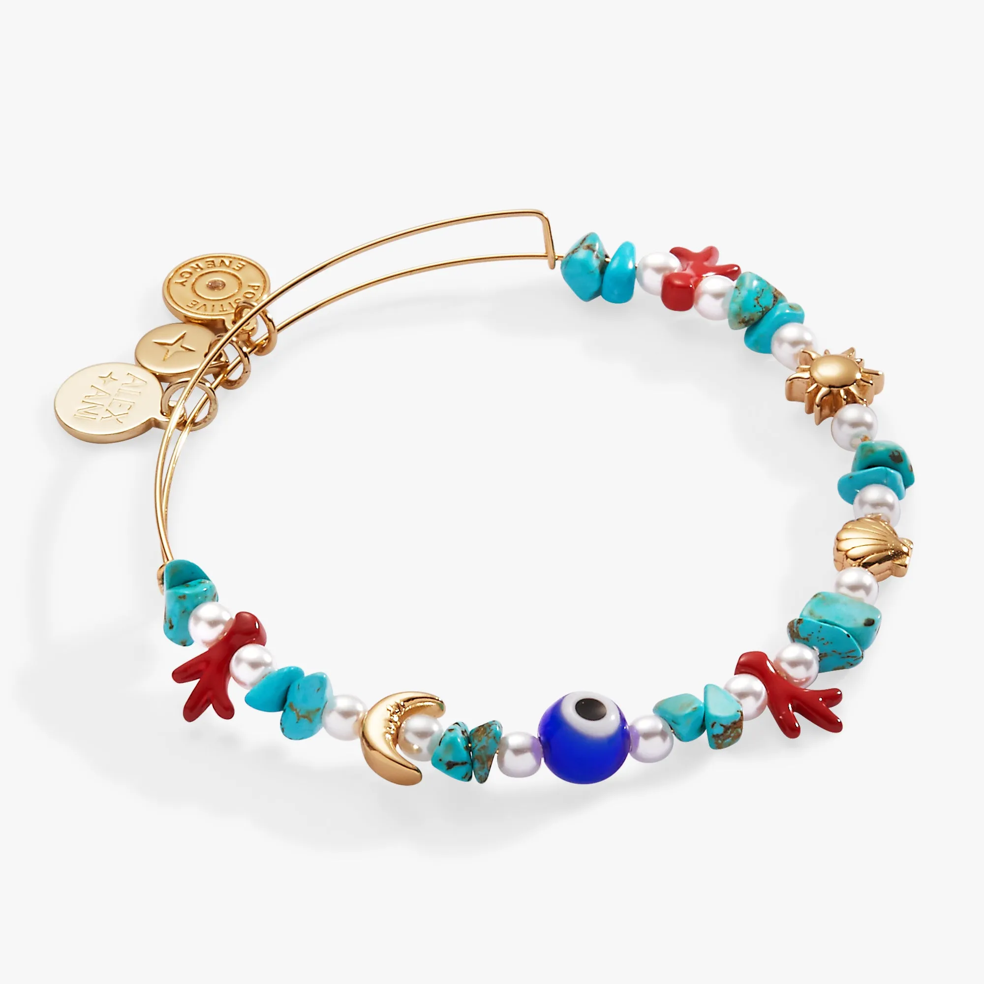Moonlight Beach Beaded Bangle sold by Alex and Ani