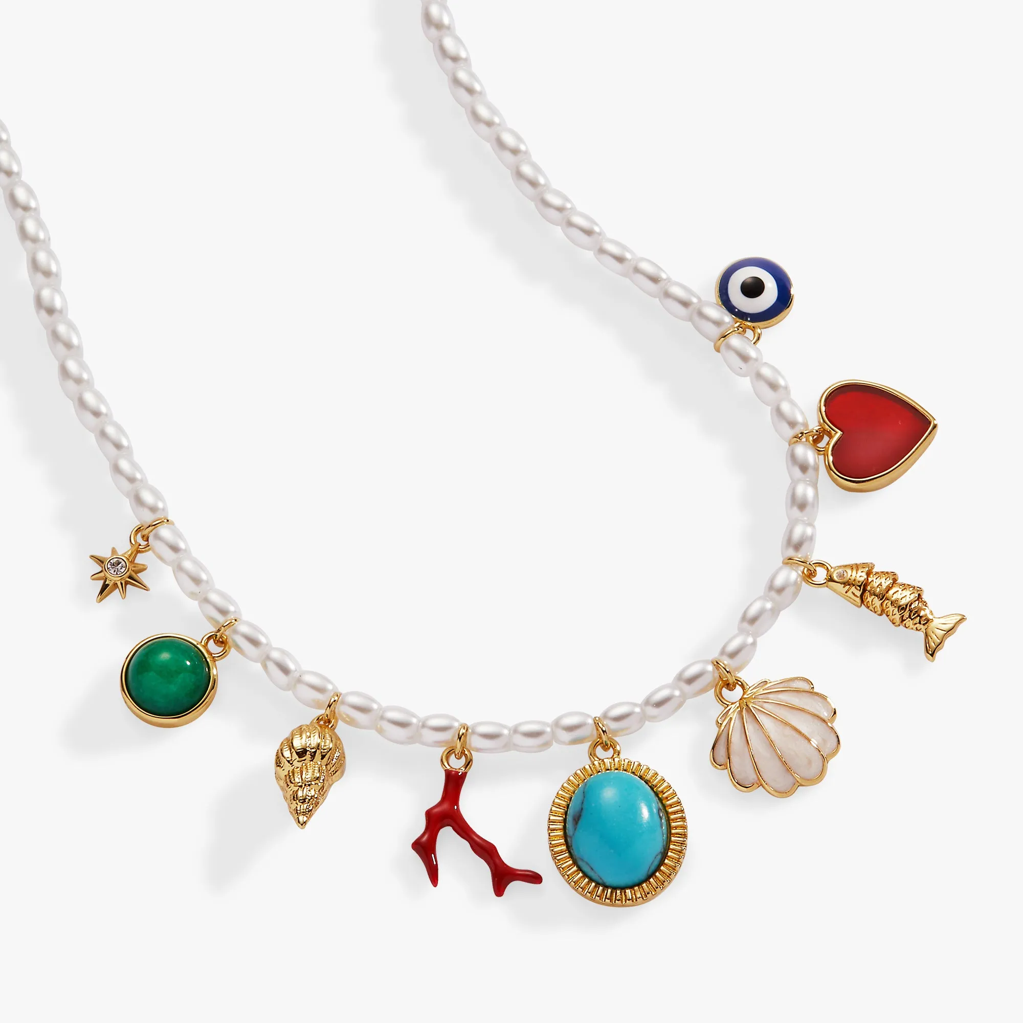 Moonlight Beach Pearl Charm Necklace sold by Alex and Ani product image thumbnail 3