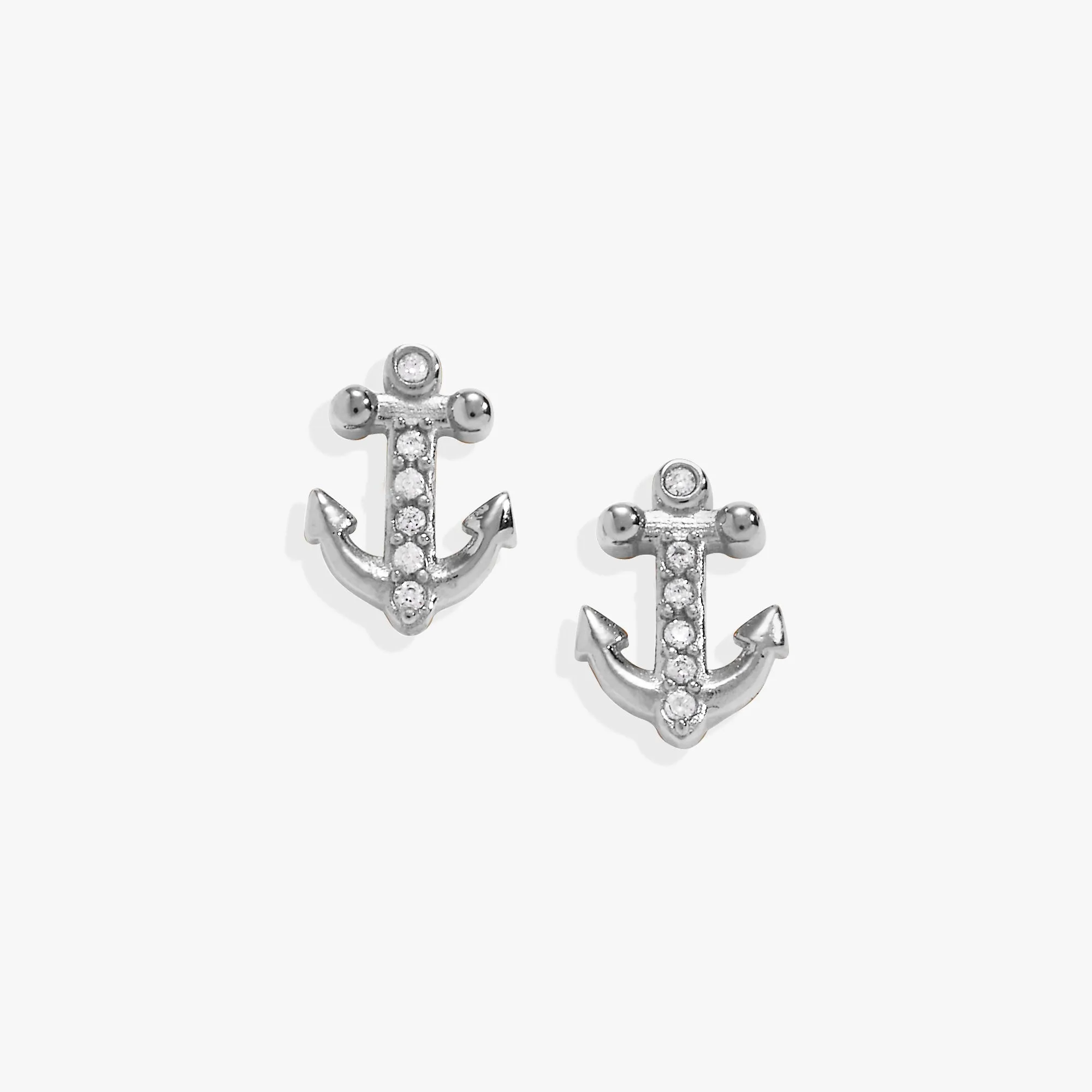 Pave Anchor Stud Earring sold by Alex and Ani product image thumbnail 3