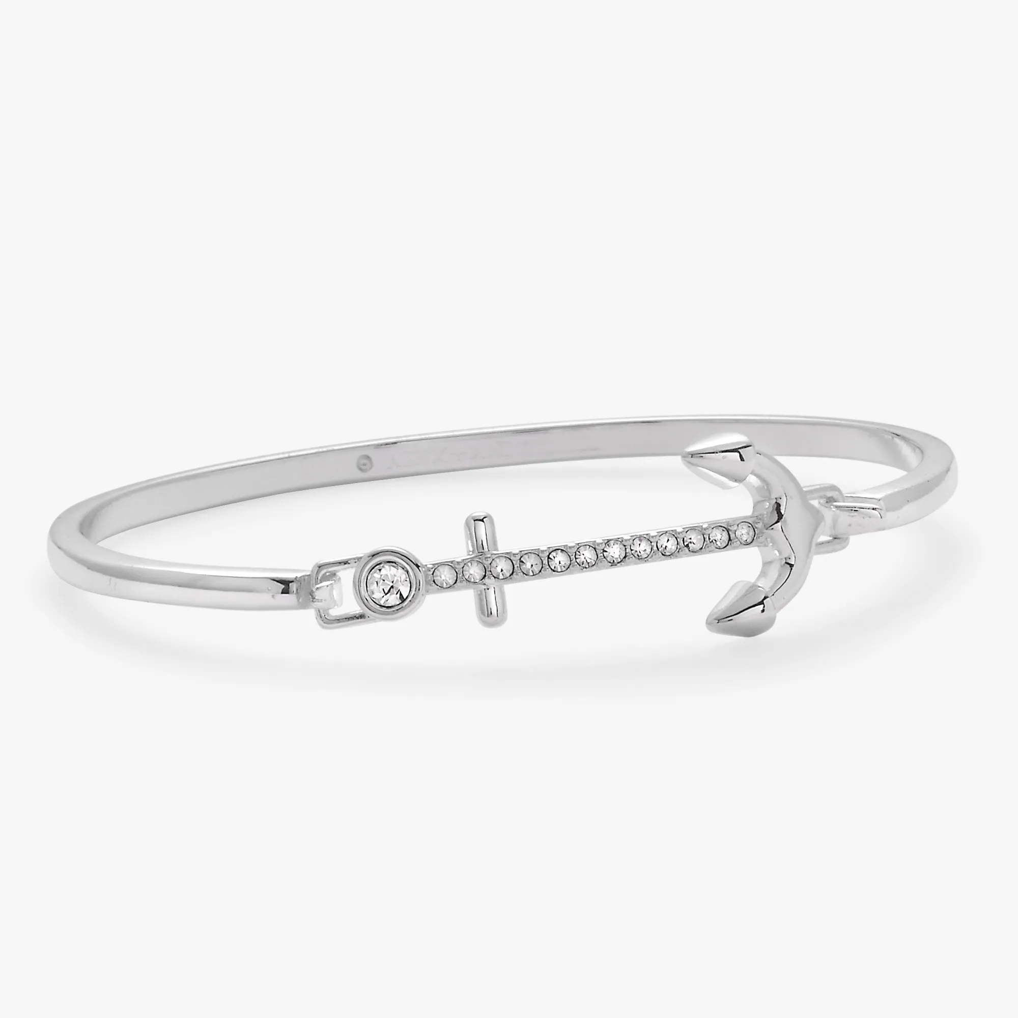 Pave Anchor Tension Bangle sold by Alex and Ani