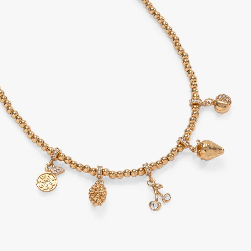 Summer Fruits Charm Necklace sold by Alex and Ani
