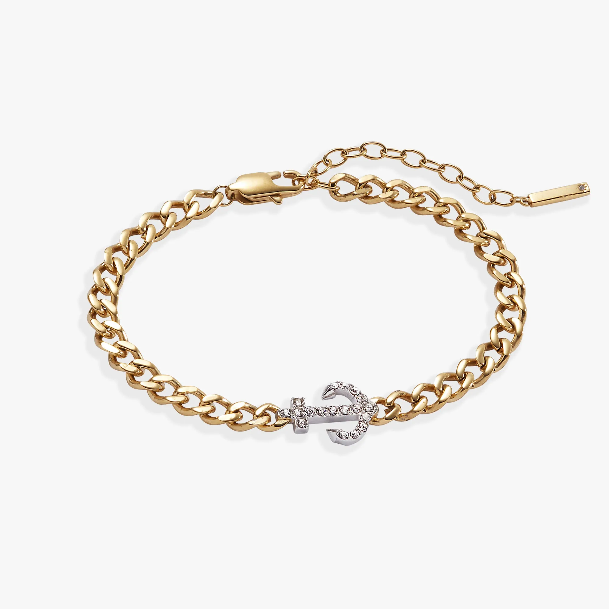 Inline Anchor Curb Chain Bracelet sold by Alex and Ani
