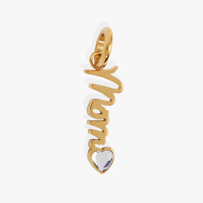 Mom' Elongated Interchangeable Charm sold by Alex and Ani