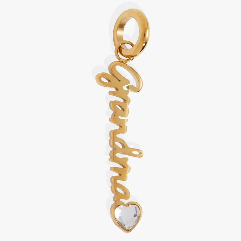 Grandma' Elongated Interchangeable Charm sold by Alex and Ani